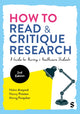 Book cover of: How to Read and Critique Research