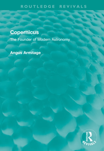 Book cover of: Copernicus. By: Angus Armitage