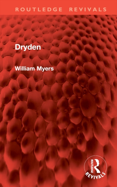 Book cover of: Dryden. By: William Myers
