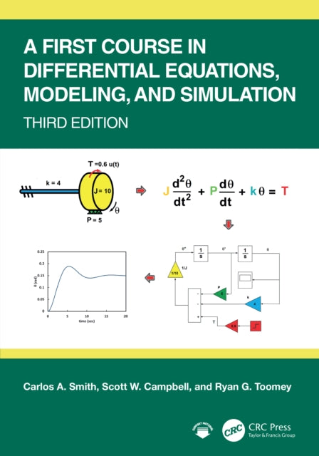 Book cover of: First Course in Differential Equations, Modeling, and Simulation