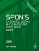 Book cover of: Spon's External Works and Landscape Price Book 2026