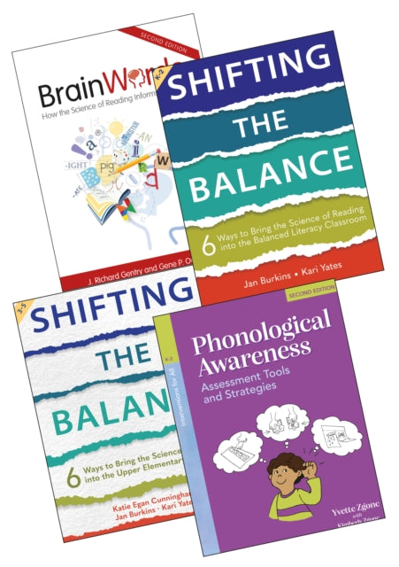 Book cover of: Shifting the Balance and the Science of Reading 4 Book Bundle