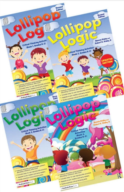 Book cover of: Lollipop Logic - 4 Book Bundle for Grades K-2