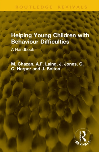 Book cover of: Helping Young Children with Behaviour Difficulties