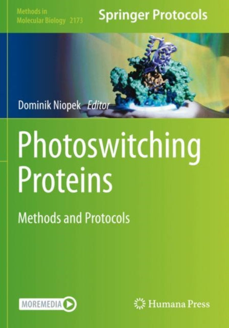 Book cover of: Photoswitching Proteins. By: Dominik Niopek