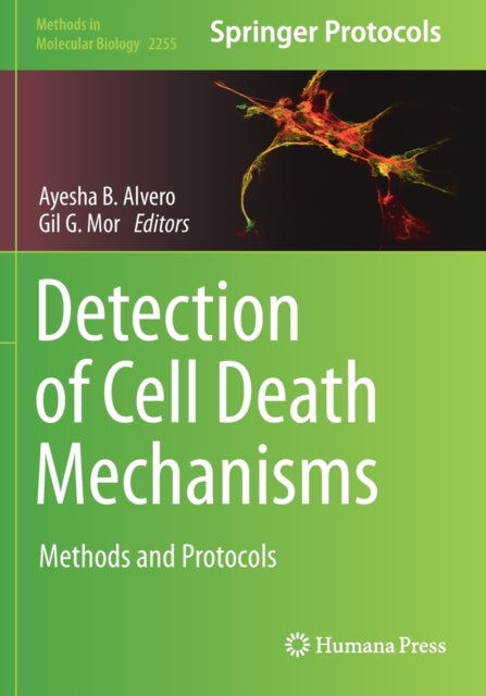 Book cover of: Detection of Cell Death Mechanisms. By: Ayesha B. Alvero