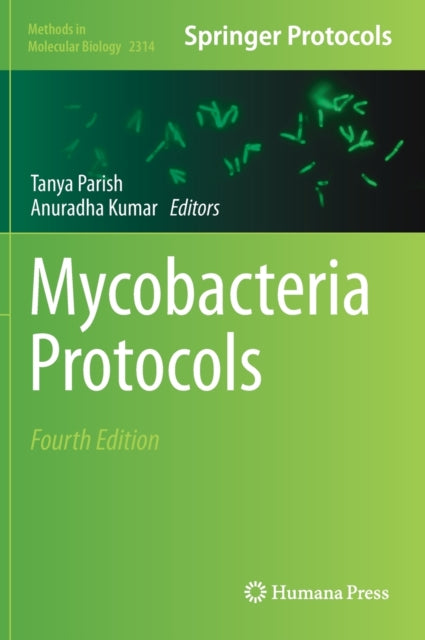 Book cover of: Mycobacteria Protocols. By: Tanya Parish