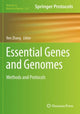Book cover of: Essential Genes and Genomes. By: Ren Zhang