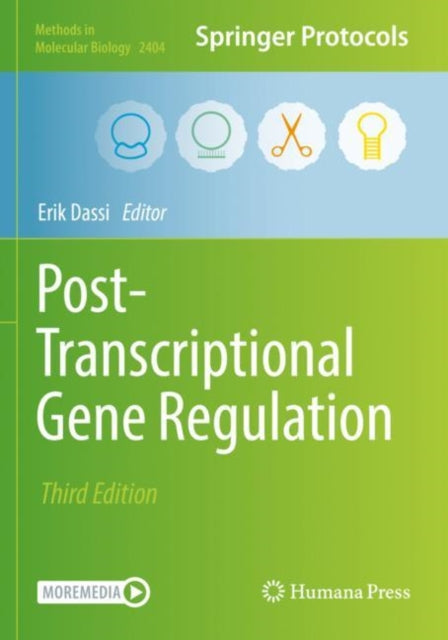 Book cover of: Post-Transcriptional Gene Regulation. By: Erik Dassi