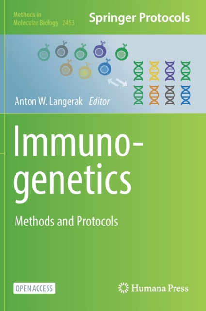 Book cover of: Immunogenetics. By: Anton W. Langerak