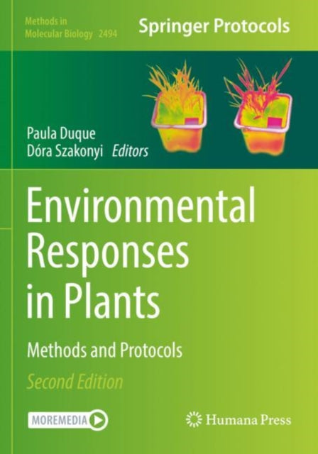 Book cover of: Environmental Responses in Plants. By: Paula Duque