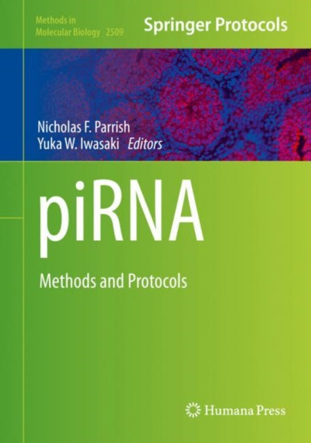 Book cover of: piRNA. By: Nicholas F. Parrish