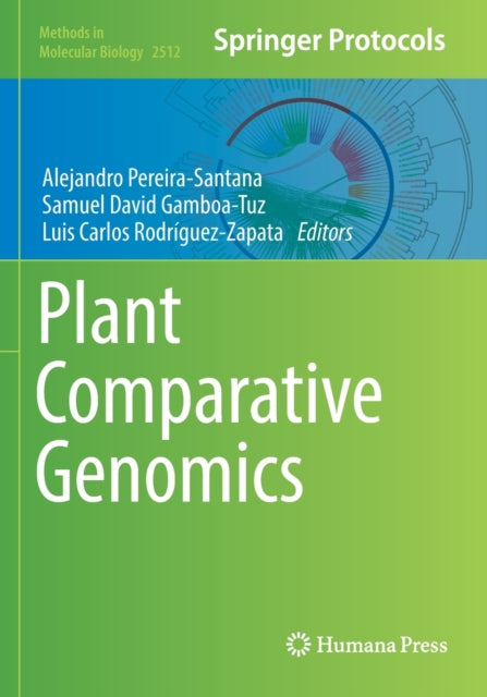 Book cover of: Plant Comparative Genomics. By: Alejandro Pereira-Santana
