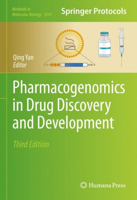 Book cover of: Pharmacogenomics in Drug Discovery and Development. By: Qing Yan