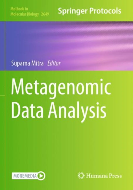 Book cover of: Metagenomic Data Analysis. By: Suparna Mitra
