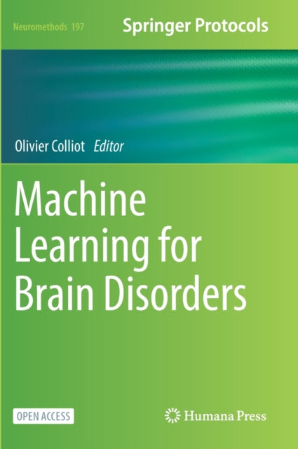 Book cover of: Machine Learning for Brain Disorders. By: Olivier Colliot