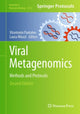 Book cover of: Viral Metagenomics. By: Vitantonio Pantaleo