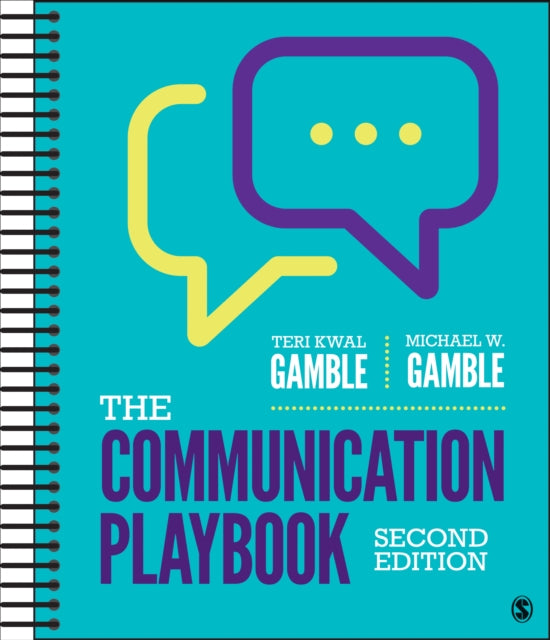 Book cover of: Communication Playbook. By: Teri Kwal Gamble