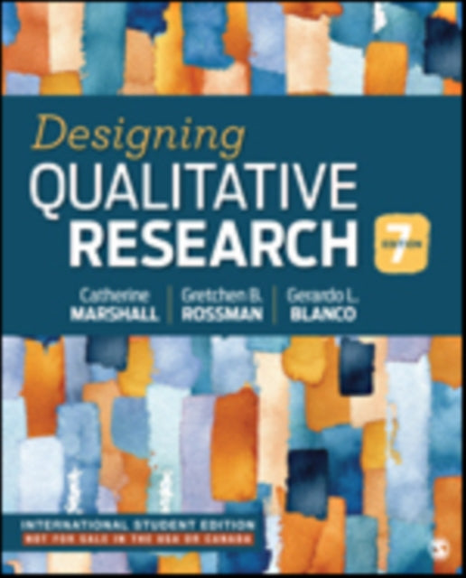 Book cover of: Designing Qualitative Research - International Student Edition. By: Catherine Marshall undifferentiated
