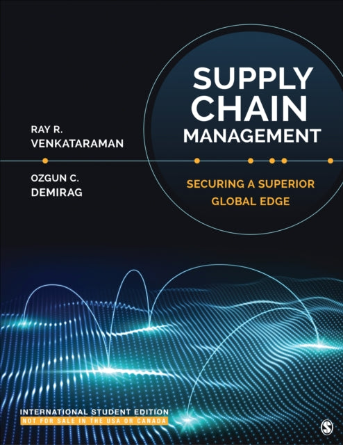 Book cover of: Supply Chain Management - International Student Edition. By: Ray R. Venkataraman