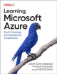Book cover of: Learning Microsoft Azure. By: Jonah Carrio Andersson