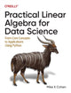Book cover of: Practical Linear Algebra for Data Science. By: Mike Cohen