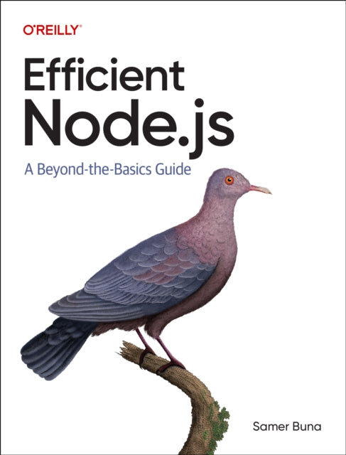 Book cover of: Efficient Node.js. By: Samer Buna