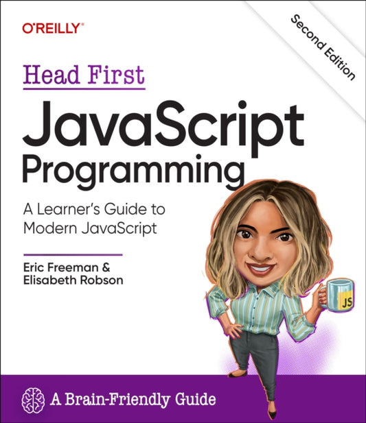 Book cover of: Head First JavaScript Programming. By: Eric Freeman