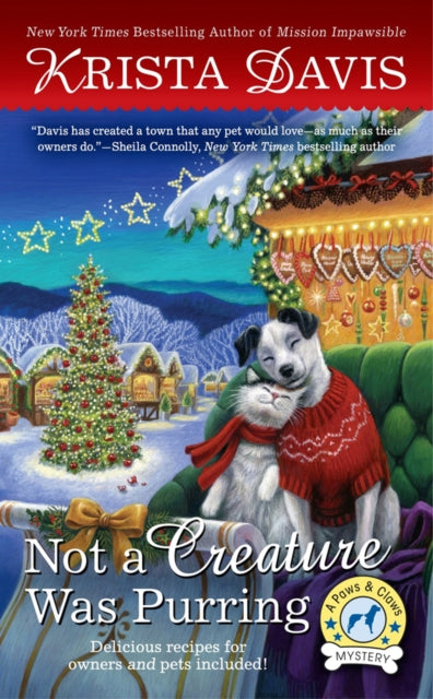 Book cover of: Not a Creature Was Purring. By: Krista Davis