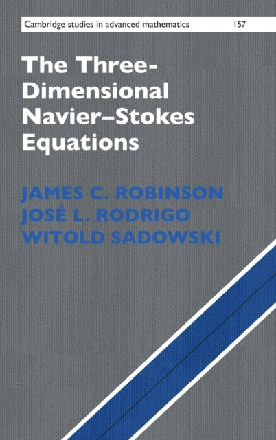 Book cover of: Three-Dimensional Navier–Stokes Equations. By: Robinson, James C.
