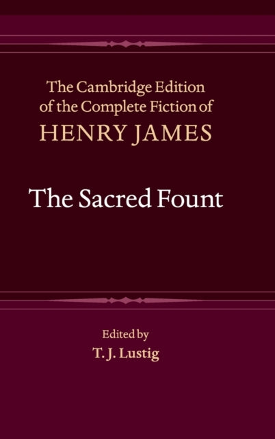 Book cover of: Sacred Fount. By: Henry James