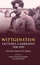 Book cover of: Wittgenstein: Lectures, Cambridge 1930–1933. By: David G. Stern