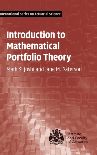 Book cover of: Introduction to Mathematical Portfolio Theory