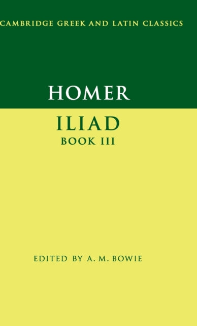 Book cover of: Homer: Iliad Book III. By: Όμηρος
