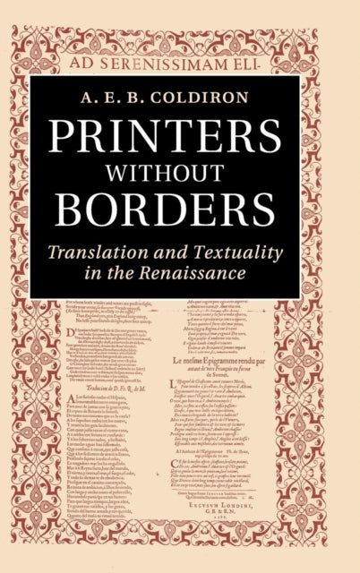 Book cover of: Printers without Borders. By: A. E. B. Coldiron