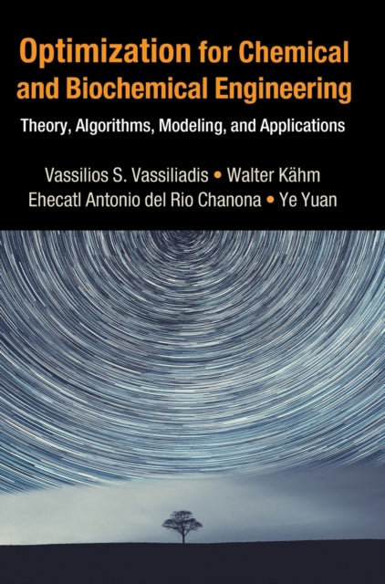 Book cover of: Optimization for Chemical and Biochemical Engineering. By: Vassilios Vassiliadis