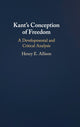 Book cover of: Kant's Conception of Freedom. By: Henry E. Allison