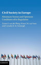 Book cover of: Civil Society in Europe. By: Tymen J. Van der Ploeg