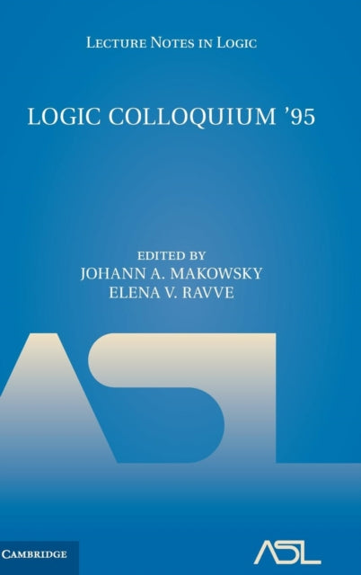 Book cover of: Logic Colloquium '95. By: Johann A. Makowsky