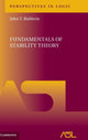 Book cover of: Fundamentals of Stability Theory. By: John T. Baldwin