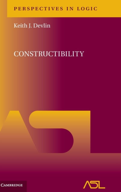 Book cover of: Constructibility. By: Keith J. Devlin