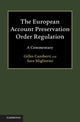 Book cover of: European Account Preservation Order Regulation. By: Gilles Cuniberti