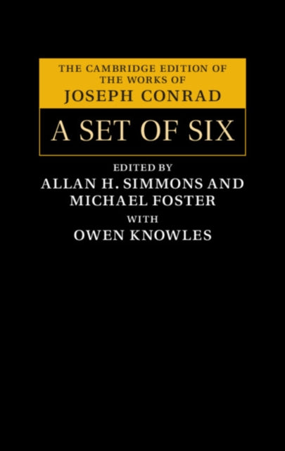 Book cover of: Set of Six. By: Joseph Conrad