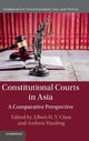 Book cover of: Constitutional Courts in Asia. By: Albert H. Y. Chen