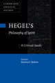 Book cover of: Hegel's Philosophy of Spirit. By: Marina F. Bykova