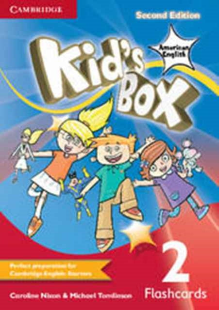 Book cover of: Kid's Box American English Level 2 Flashcards (pack of 103). By: NixonCaroline