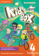 Book cover of: Kid's Box American English Level 4 Flashcards (Pack of 103). By: NixonCaroline