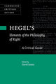 Book cover of: Hegel's Elements of the Philosophy of Right. By: David James
