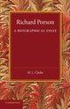 Book cover of: Richard Porson. By: M. L. Clarke
