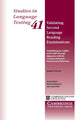 Book cover of: Validating Second Language Reading Examinations. By: Yi-fen WuRachel